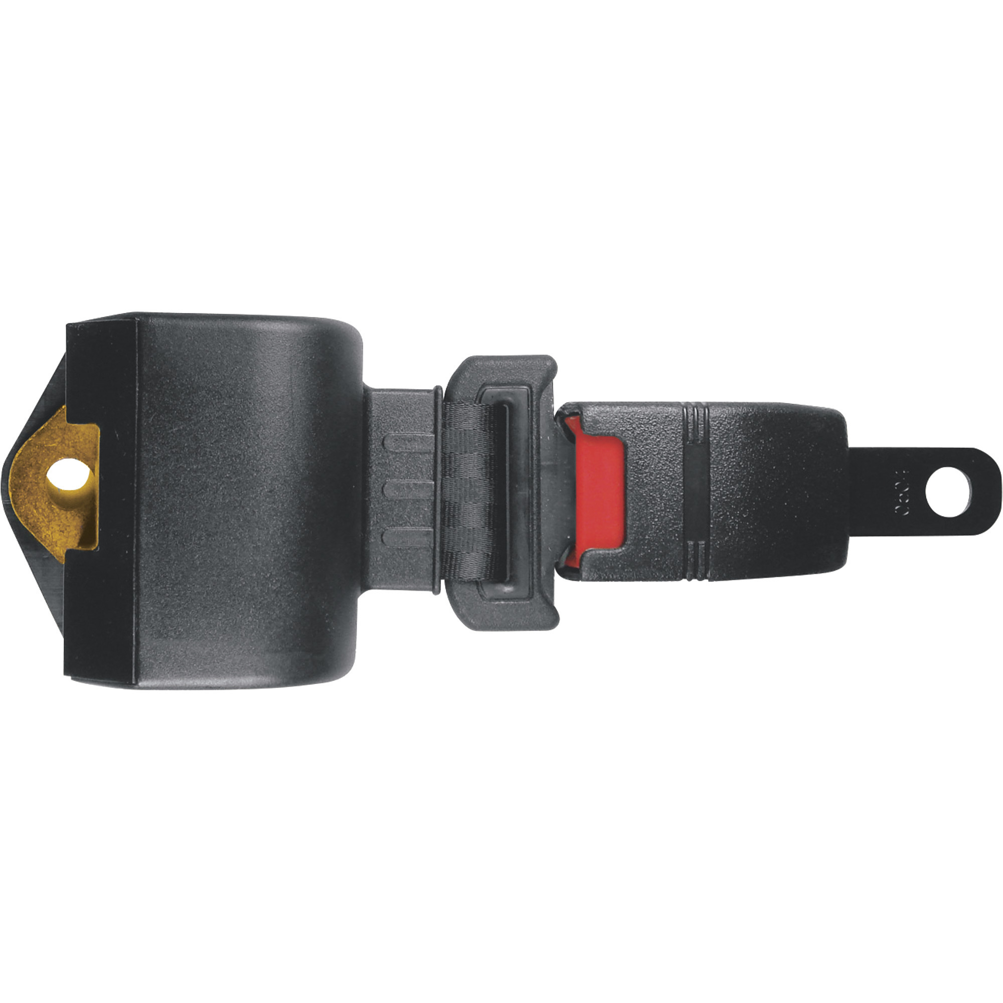 AmSafe Seat Belt, 2-Pt. Retractable, 57in., Model# 800447XX